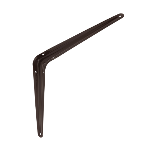 Kątownik pod półkę 250x300 BRĄZ