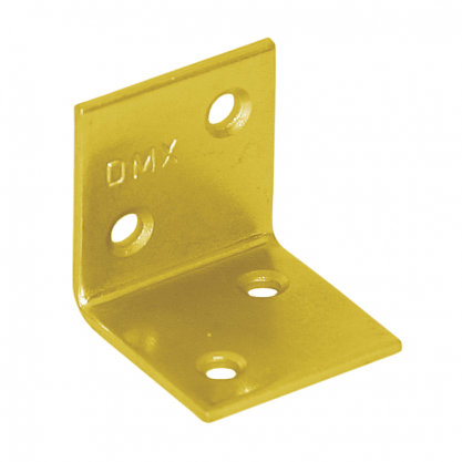 Kątownik DMX szeroki żółty 30x30x30x2.0mm KS1 /50