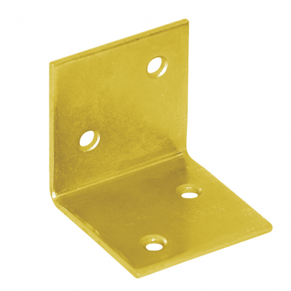 Kątownik DMX szeroki żółty 40x40x40x2.0mm KS2 /50