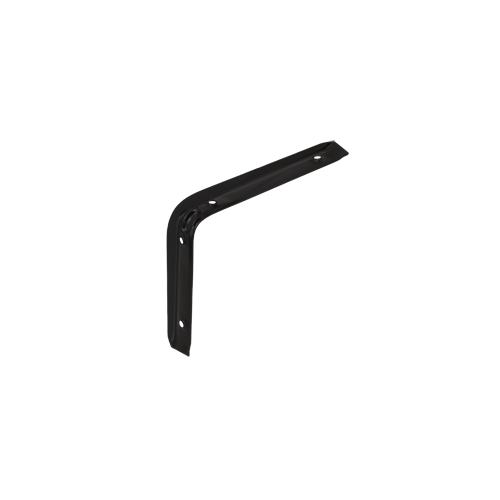 Kątownik pod półkę SZEROKI 150x125 CZARNY lak.proszkowy