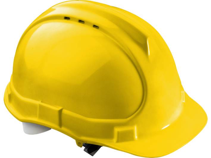 Kask budowlany ŻÓŁTY