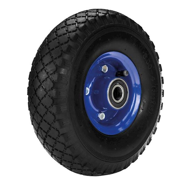 Kółko do wózka 260mm (3.50-4) 100kg o 20mm pneum.