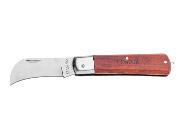 Nóż monterski scyzoryk ZAKRZYWIONY 195mm CONDOR 