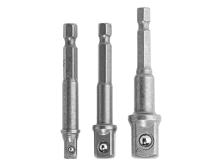 Redukcja nasadek 3szt ADAPTER 1/2 3/8 1/4' x BIT  BITU7