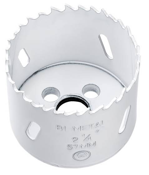 Otwornica bimetal  57mm 2.1/4' metal,drew 08W057