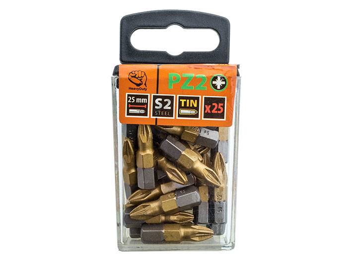 BIT Końcówka tytanowana Pz2 x 25mm 25szt