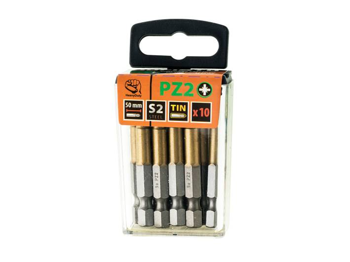 BIT Końcówka tytanowana Pz2 x 50mm 10szt
