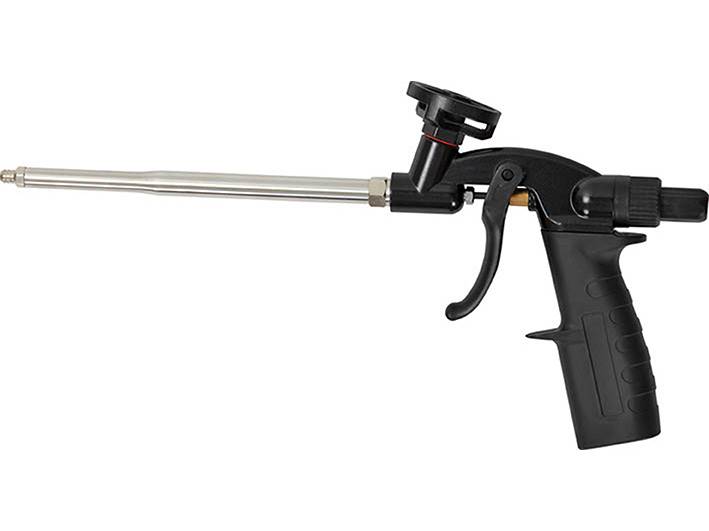 Pistolet do piany Jufisto aluminium/teflon CZARNY