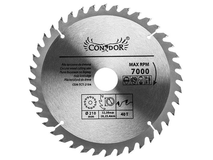 Piła tarczowa do drewna SPIEK 230 / 40z / 32mm Drel 