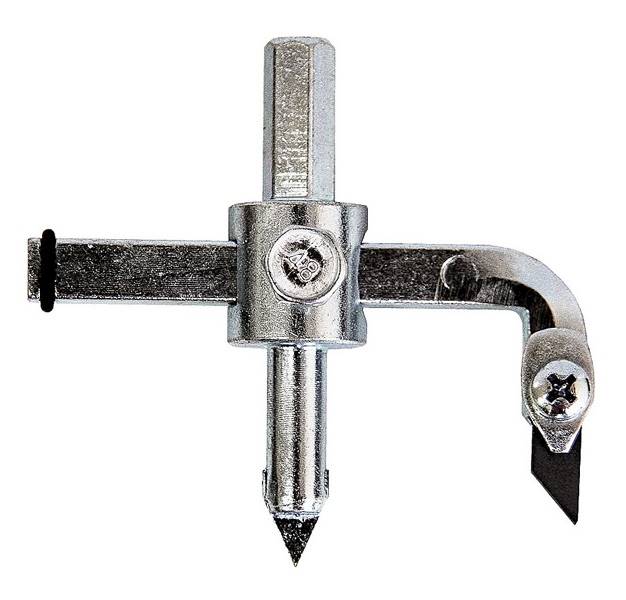 Otwornica do glazury 30-110mm z wym. ostrzem DREL