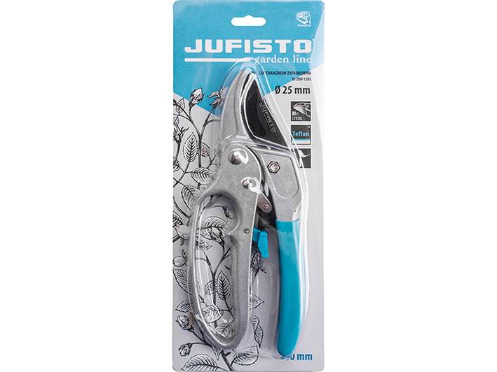 Sekator ogrodowy Jufisto z mech. zapadkowym 8" 200mm