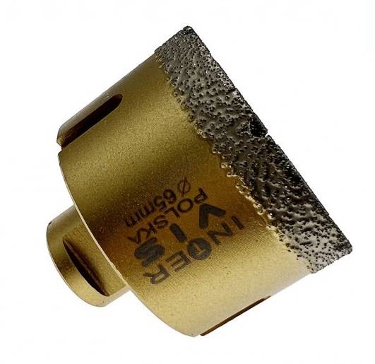 Wiertło diamentowe do gresu M14 65mm do szlif kąt