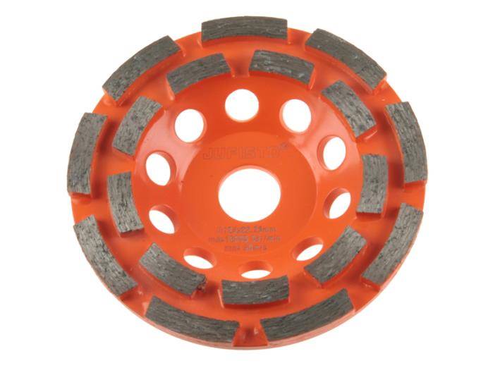Tarcza garnkowa dwurzędowa: 125 x 22,2 mm