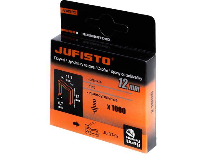 Zszywki F JUFISTO / WAART 12mm 1000szt