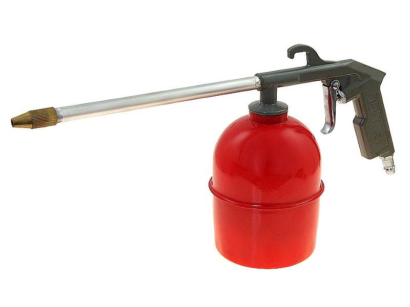 Pistolet do ropowania ze zbiornikiem