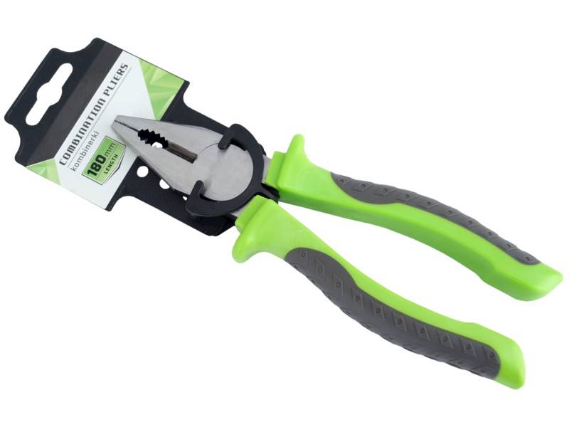 Szczypce kombinerki uniwersalne 180mm GREEN