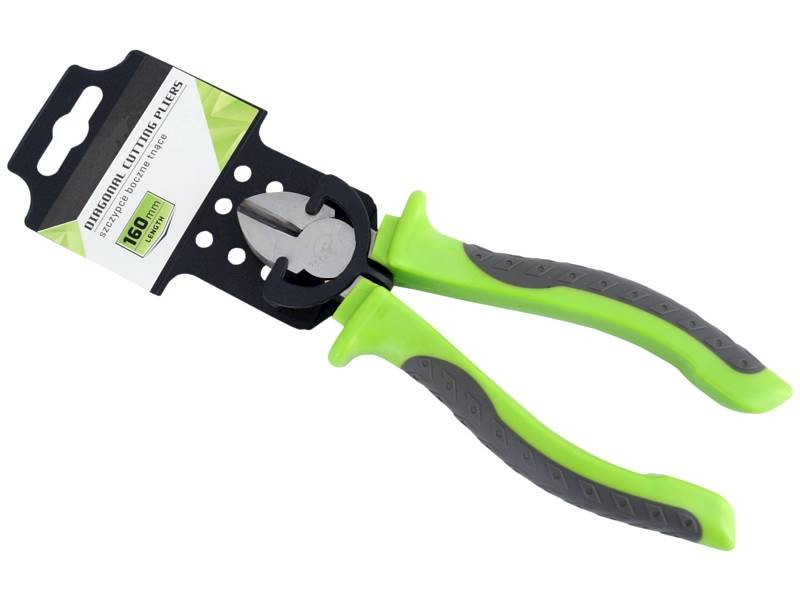 SZCZYPCE BOCZNE TNĄCE 160MM ZIELONE