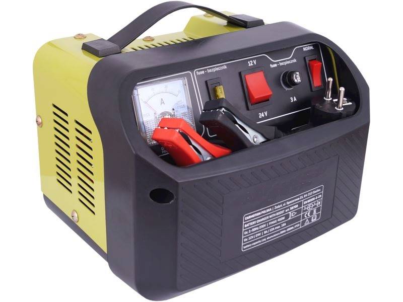 Prostownik do akum. 12V/24V 16A/12A/8A szybkie ładowanie