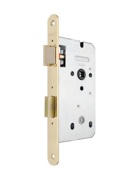 Zamek drzwiowy Gerda ZW 100 72/50 WC oc.srebrny
