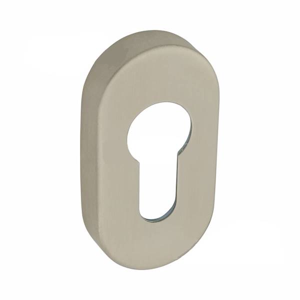 Tarczka do klamki UNO szyld OWALNY dzielony WKŁAD INOX BHP