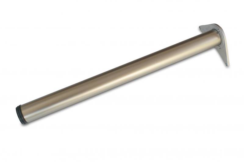 Noga do stołu 710/60mm NIKIEL MAT