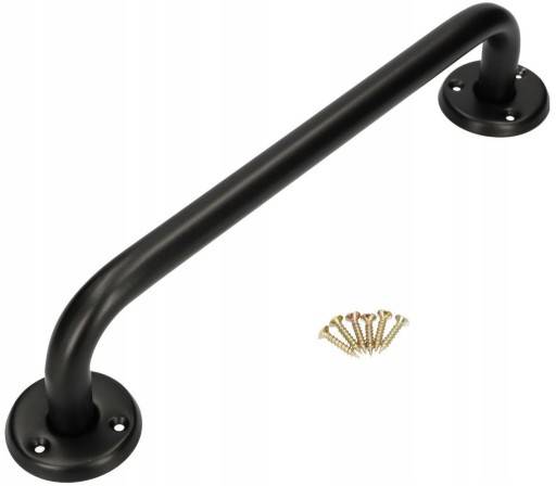 Antaba uchwyt drzwiowy 39-40cm CZARNY lakier proszkowy