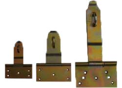 Wrzeciądz altanowy ozdobny ŚREDNI 120x30mm + 80x45 ocynk