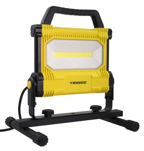 Lampa przenośna 30W COB stojak "H" uchwyt, wyłącznik