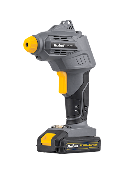 Kompresorek aku+ 20V Li-ion 1x2Ah box REBEL Tools