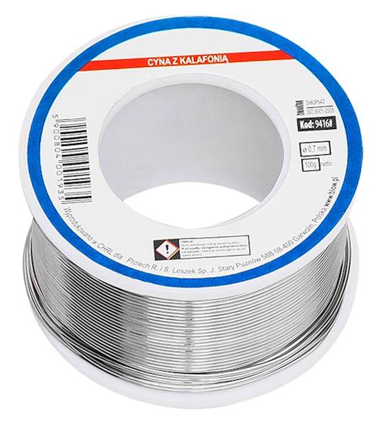 Cyna 0,70mm 100g rolka SN60PB40 LP
