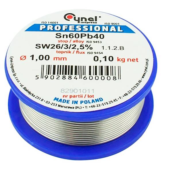 Cyna 1,00mm 100g rolka LC60-FSW26 CYNEL