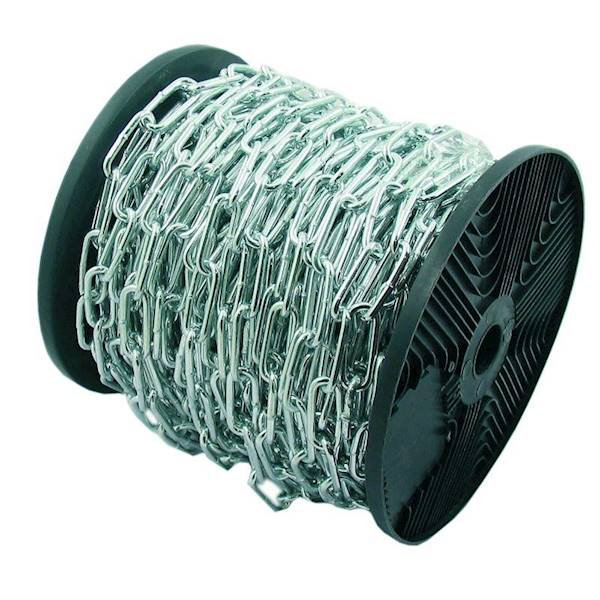Łańcuch ogniwo krótkie 5mm D1 DIN5685A ocynk /30