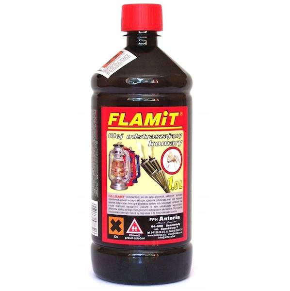 Olej do lamp i pochodni 0,5l ANTY KOMAR 