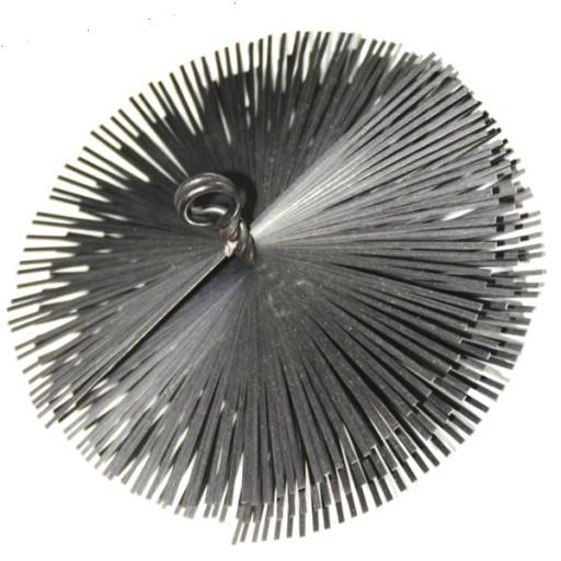 Szczotka kominowa płaski drut 175mm BLASZKI