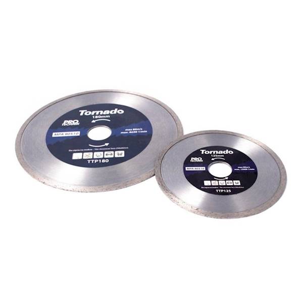 Tarcza diamentowa PEŁNA 180 Tornado Profesjonal 25,4mm