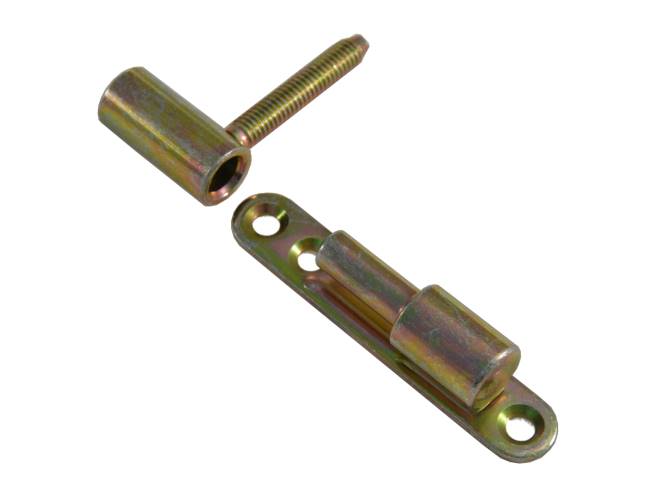 Zawias wkręcano-przykręcany 60x13,5mm drzwiowy z blaszką /10