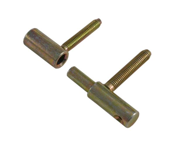 Zawias wkręcany drzwiowy 13mm z 1 wkrętem /1