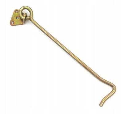 Hak drzwiowy przykręcany 200 x 7mm gruby /20