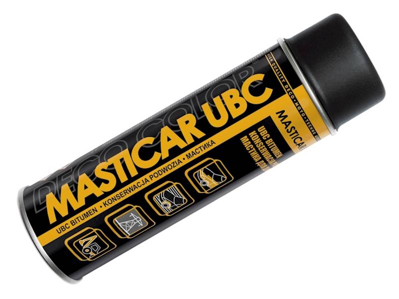 Lakier konserwacja MASTICAR UBC 500ml bitum-polimer. NIE malować!