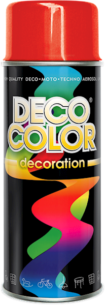 Lakier  Decoration 400ml RAL 3000,CZERWONY OGNISTY