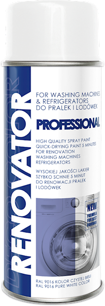 Lakier DECO RENOVATOR AGD 9016,BIAŁY RAL 9016
