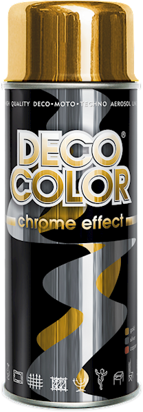 Lakier spray Chrom ZŁOTY 400ml