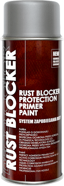 Lakier na rdzę RUST Blocker RAL9006 ALUMINIUM