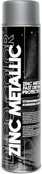 Lakier spray cynk 600ml ZINC METALLIC /6