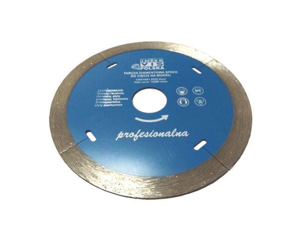 Tarcza diamentowa PEŁNA 125 INTER-V