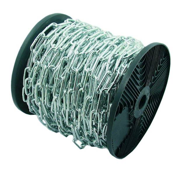 Łańcuch ogniwo krótkie 6mm D1 DIN5685A ocynk /20