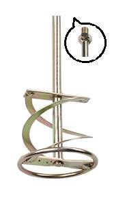 Mieszadło z gwintem M14 160 x600mm