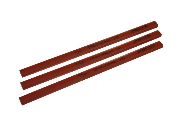Ołówek stolarski 25cm czerwony G-F /55