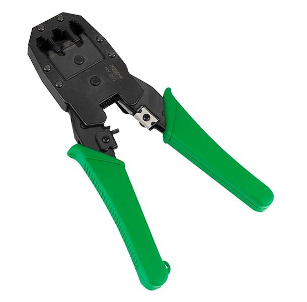 Zaciskarka RJ-45 RJ-11 metalowa LAN, TEL Rebel