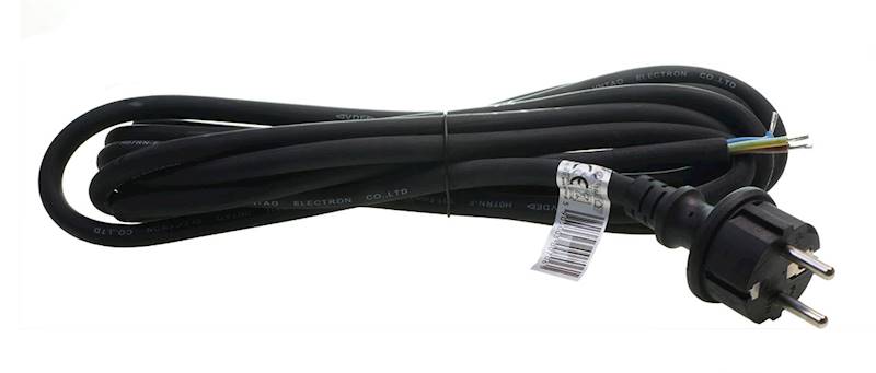 Kabel z wtyczką do elektronarzędzi GUMA (3x1,5mm2) 5m